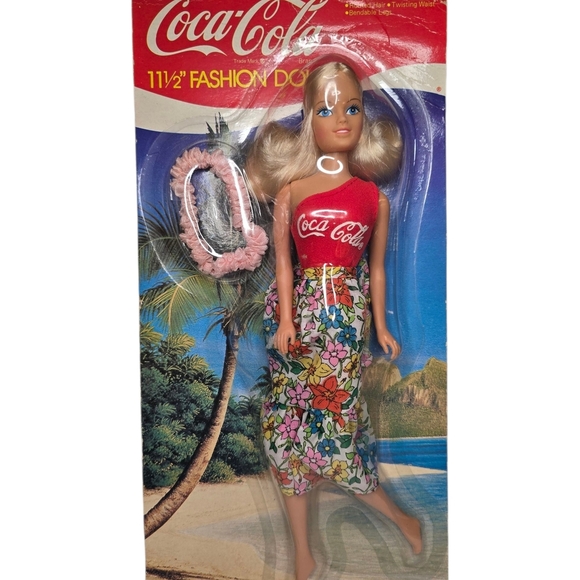 Vintage Barbie Clone Coca-Cola Fashion Doll BBI Toys NEW - Picture 2 of 3